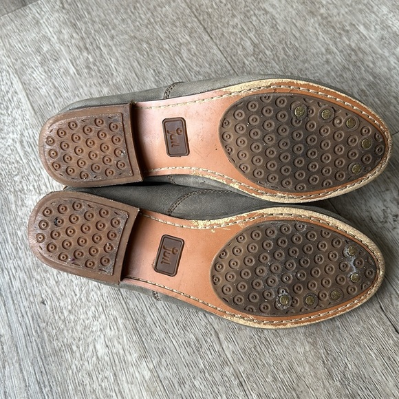 Juil Fogo Napa Leather Tep Tone Slip on Loafer - Picture 5 of 8